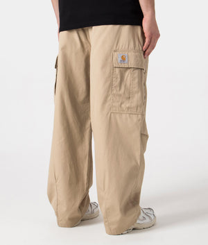 Carhartt WIP Relaxed Fit Cole Cargo Pant in Sable Beige Back Shot EQVVS