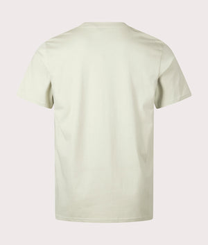 Script T-Shirt in Beryl Sorrent by Carhartt WIP. EQVVS Back Angle Shot.