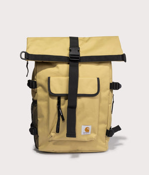 Carhartt WIP Philis Backpack in 1YKXX Agate front shot at EQVVS