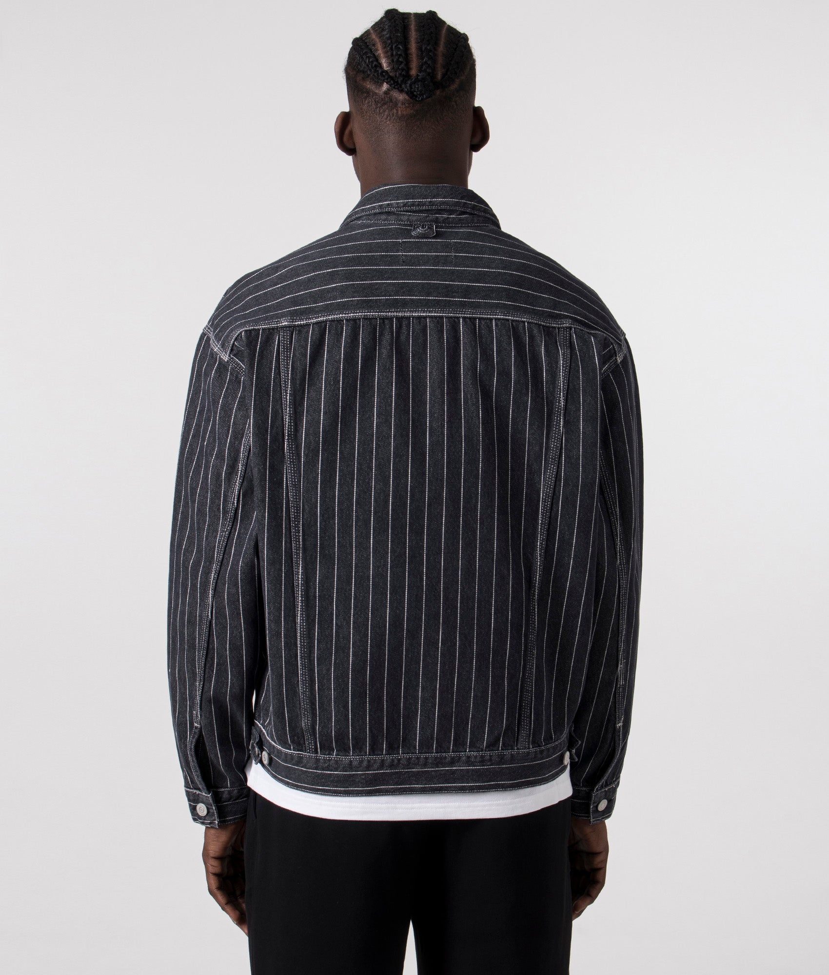 Orlean Jacket in Orlean Stripe/Black/White | Carhartt WIP