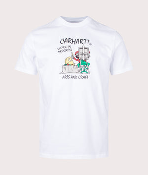Art Supply T-Shirt in White | Carhartt WIP | EQVVS front shot