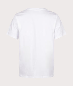 Carhartt WIP Relaxed Fit Icons T-Shirt in 00AXX White/Black back shot at EQVVS