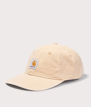 Carhartt WIP Icon Cap in Bourbon Beige Angle Shot at EQVVS