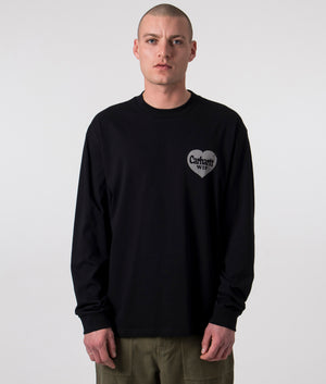 Relaxed-Fit-Spree-Long-Sleeve-T-Shirt-0GLXX-Black/Grey-Carhartt-WIP-EQVVS