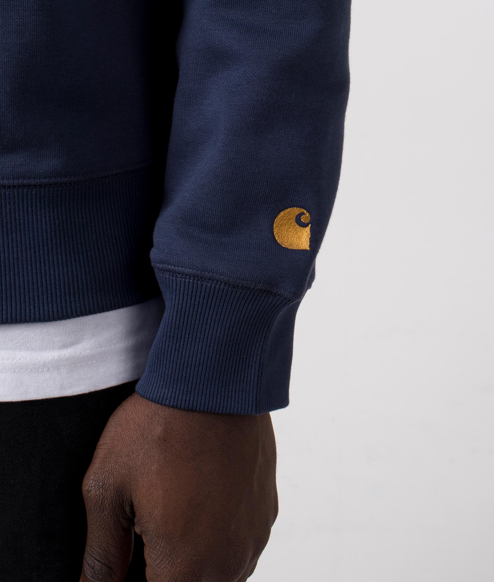 Chase-Sweatshirt-1YUXX-Blue/Gold-Carhartt-WIP-EQVVS