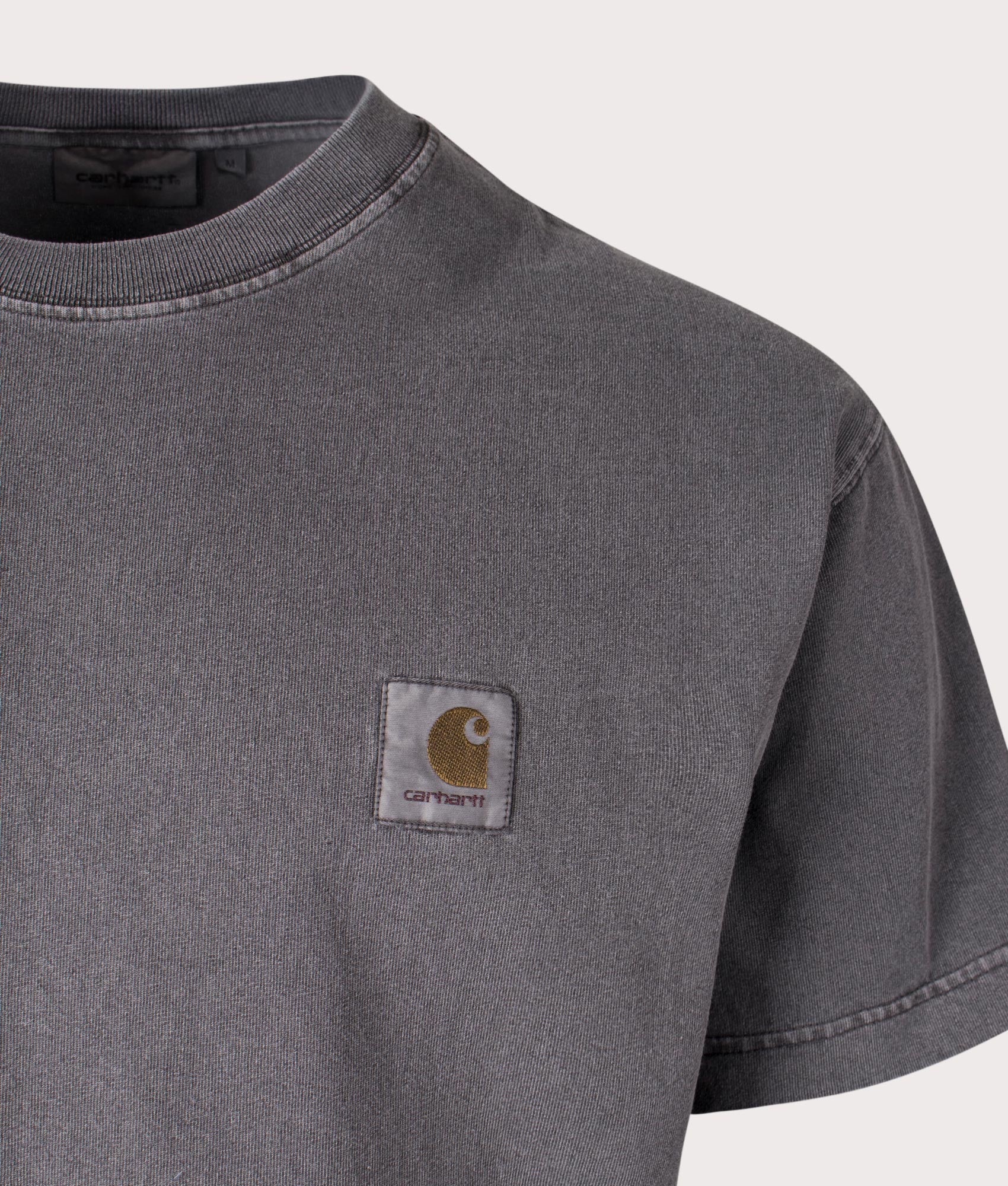 Carhartt WIP Relaxed Fit Vista T-Shirt in Graphite at EQVVS Menswear Detiail shot