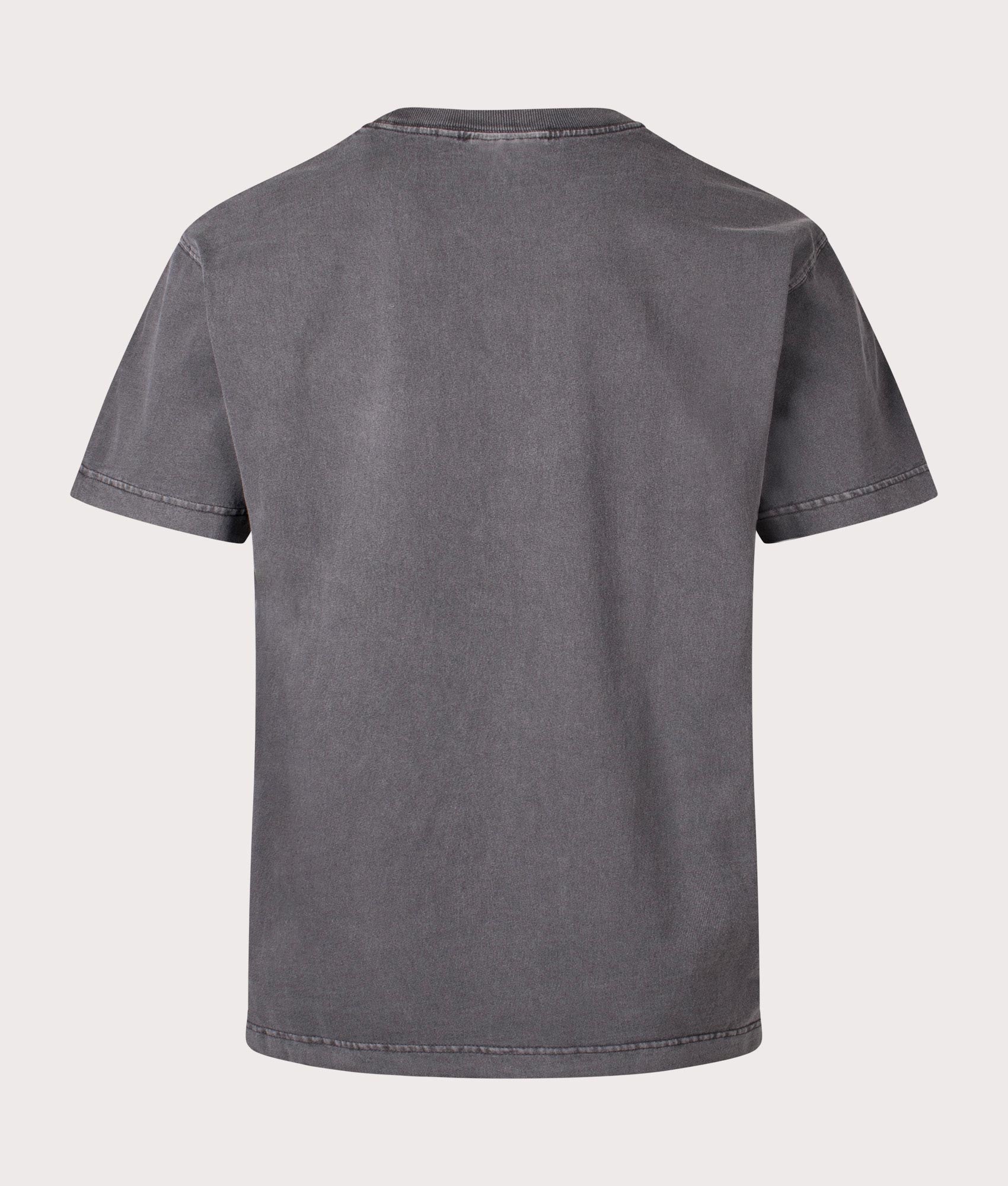 Carhartt WIP Relaxed Fit Vista T-Shirt in Graphite at EQVVS Menswear Back shot