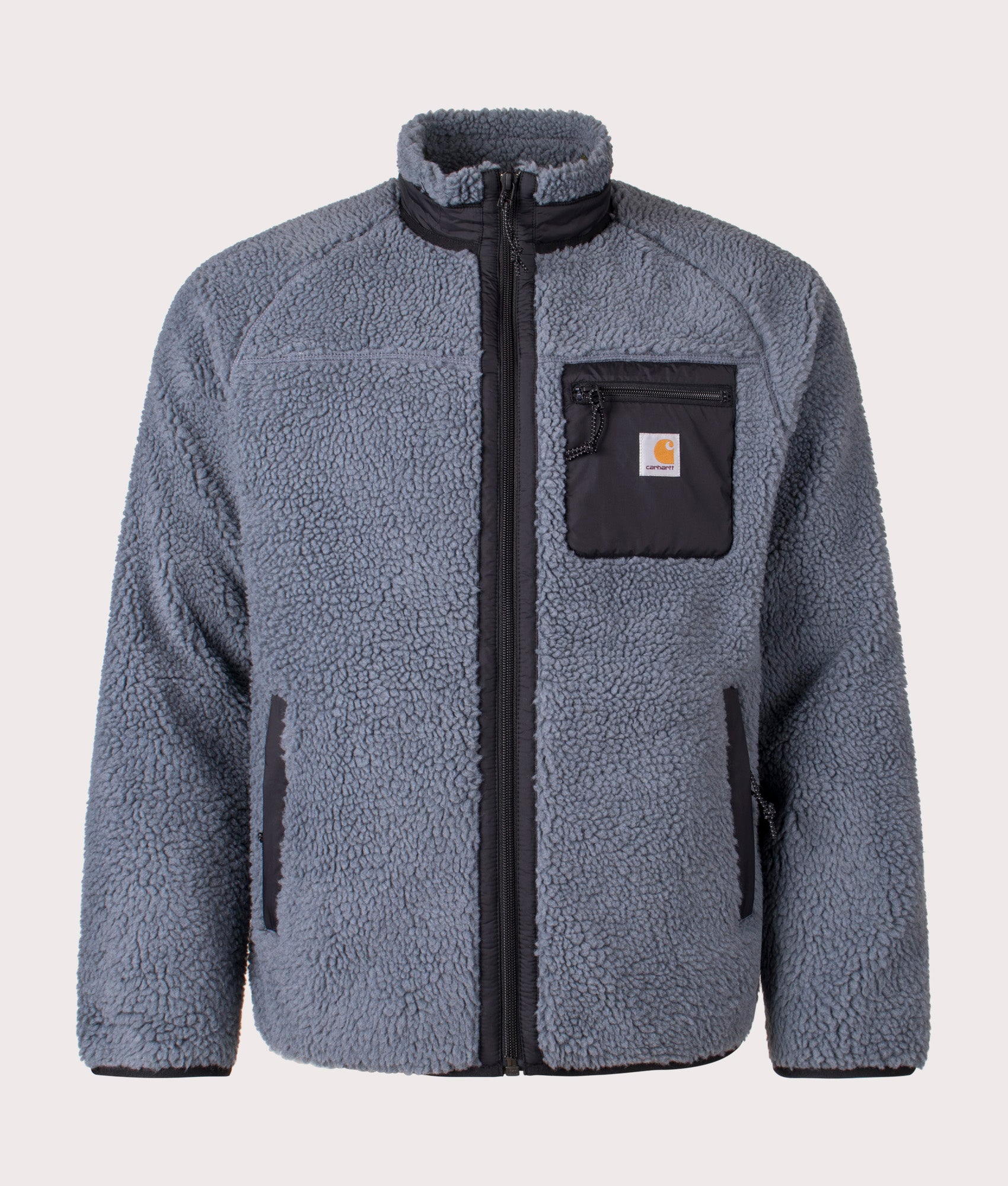 Carharrt WIp Prentis Liner in dove grey at EQVVS menswear Front shot