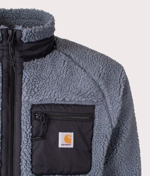 Carharrt WIp Prentis Liner in dove grey at EQVVS menswear detail 
shot