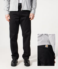 Relaxed Fit Tapered Master Pants: 8902 Black 
