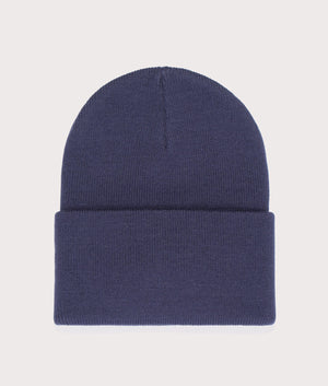 Carhartt WIP Acrylic Watch Hat in air force blue at EQVVS menswear Back shot