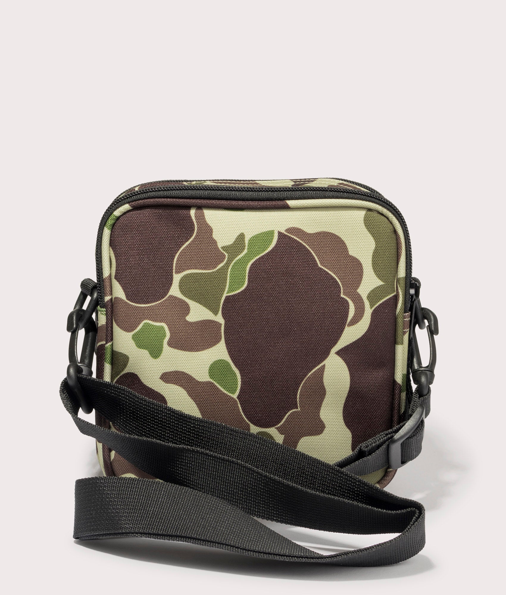 Carhartt WIP Small Essentials Bag in Camo Duck Green at EQVVS Back Shot