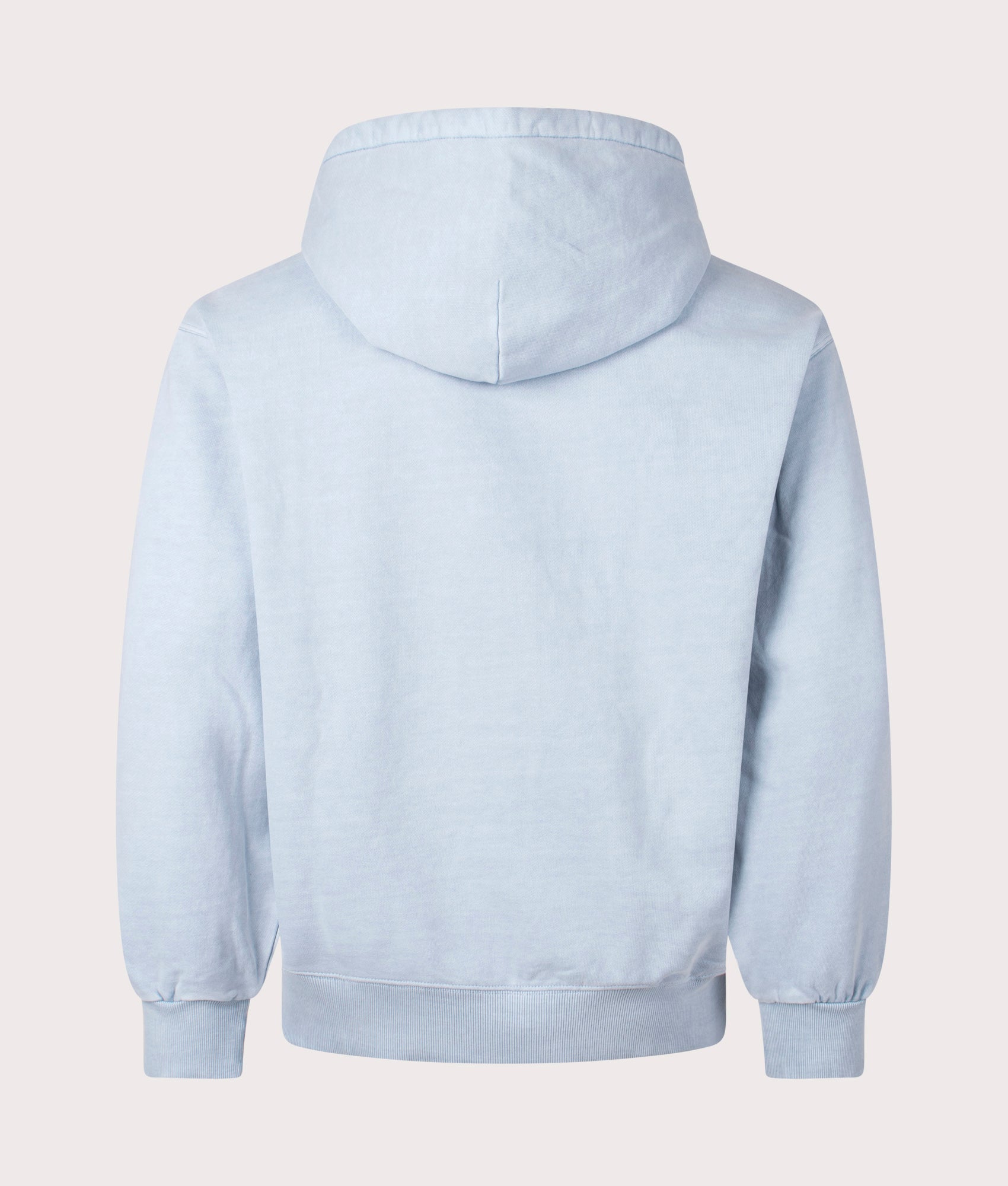 Carhartt WIP Oversized Vista Hoodie in Dusty Ice, 100% Cotton at EQVVS. Back Shot. 