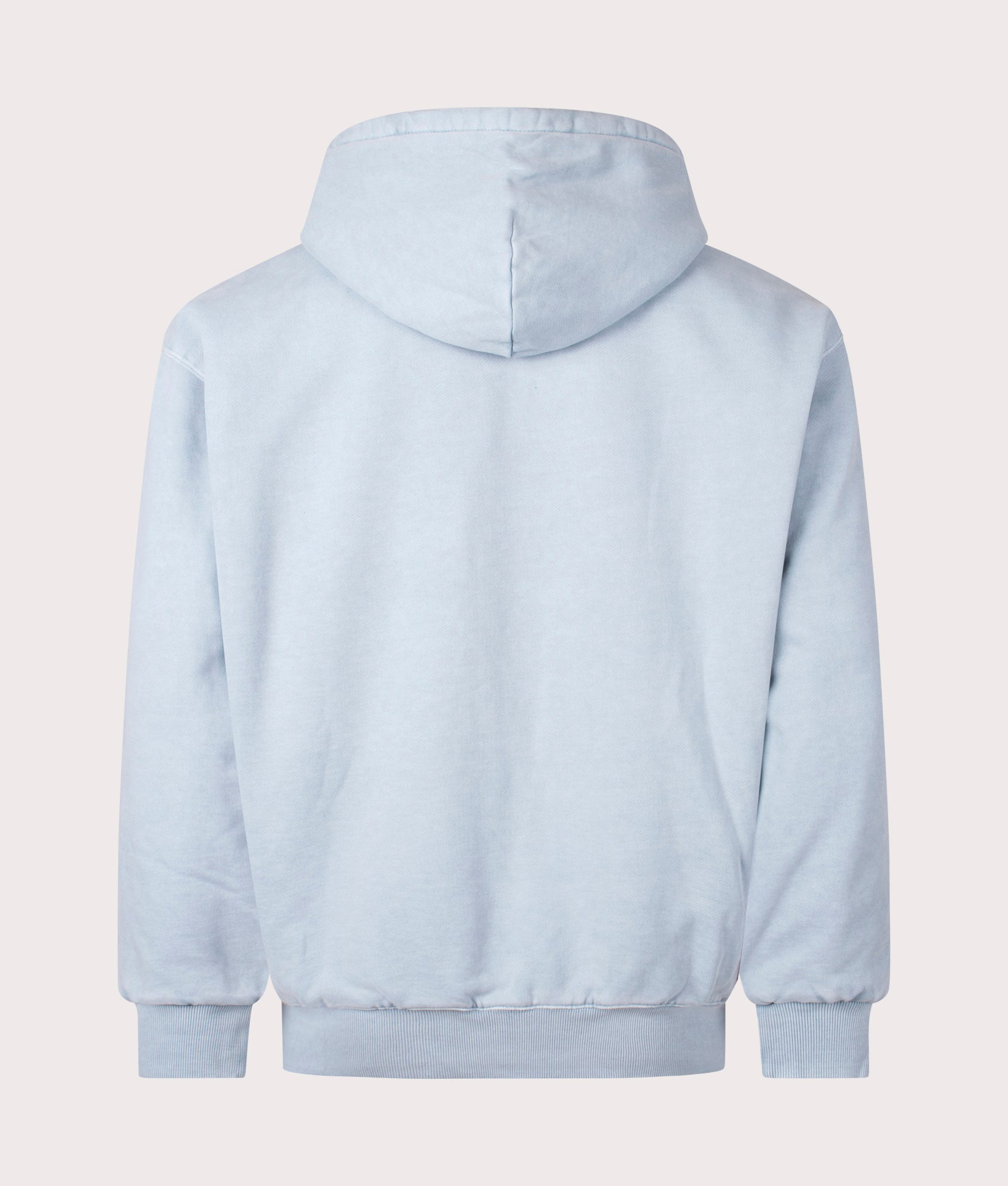 Carhartt WIP Oversized Vista Jacket in Dusty Ice, 100% Cotton at EQVVS. Back Shot. 
