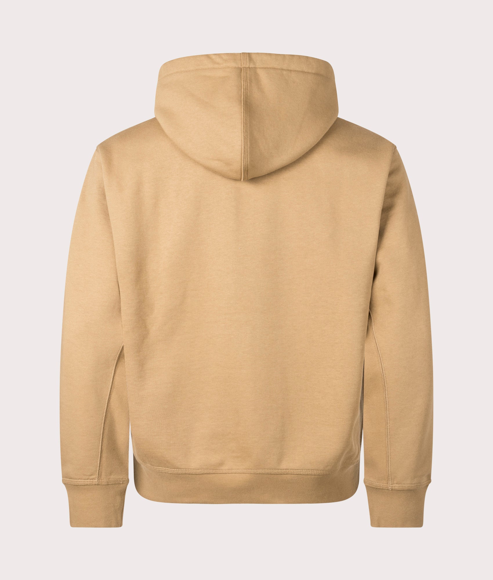 Carhartt Relaxed Fit American Script Jacket in Peanut at EQVVS. Back Shot. 