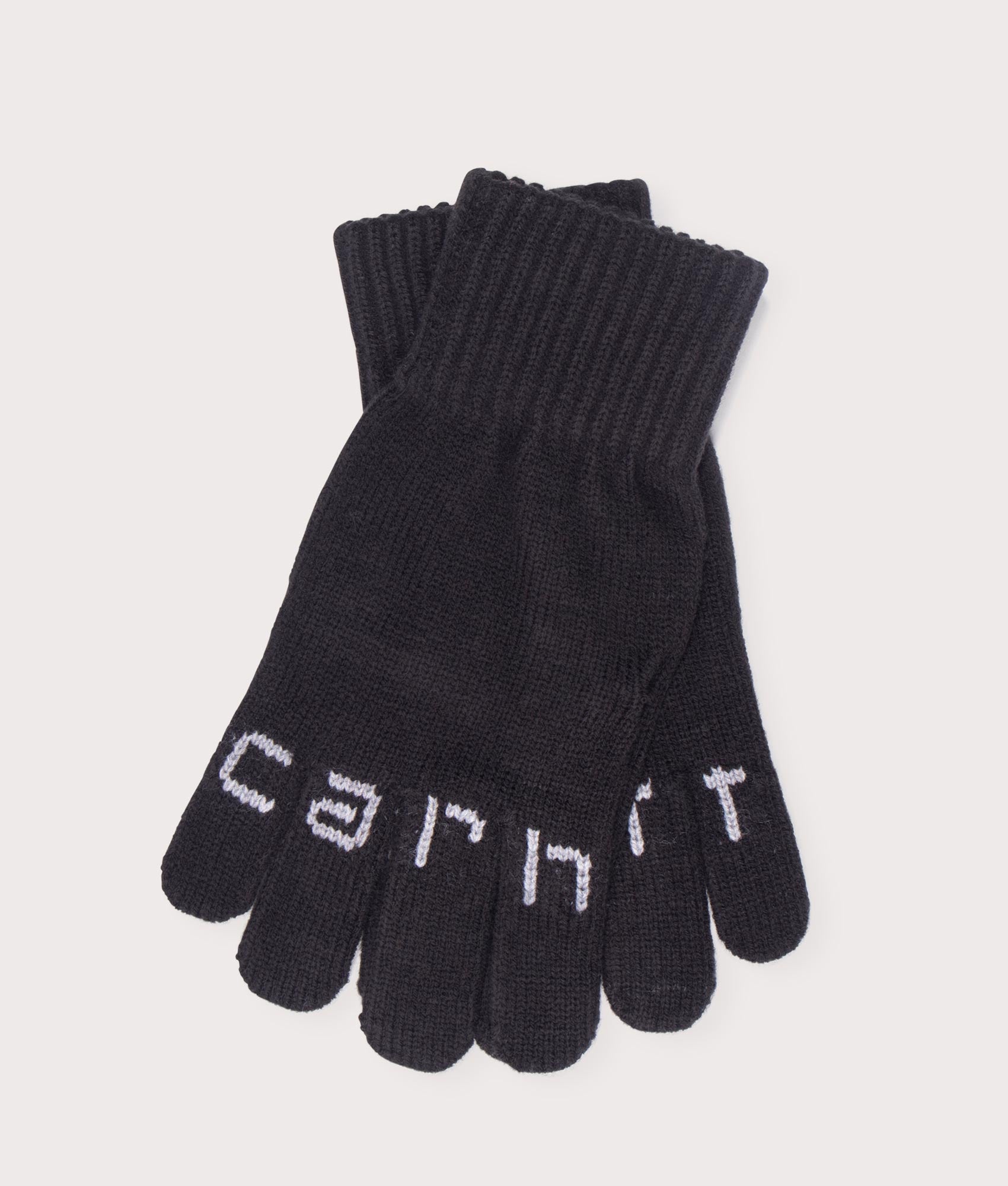 Script Gloves In Black | Carhartt WIP | EQVVS