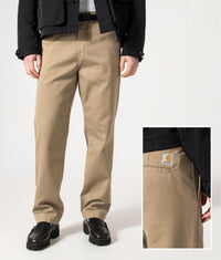 Relaxed Fit Tapered Master Pants: 8Y02 Leather Rinsed 