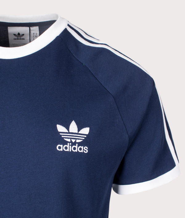 ★adidas★ 3S T Night Indigo IA4850 adidas Adicolor Classics 3-Stripes Tee - Blue | Men's