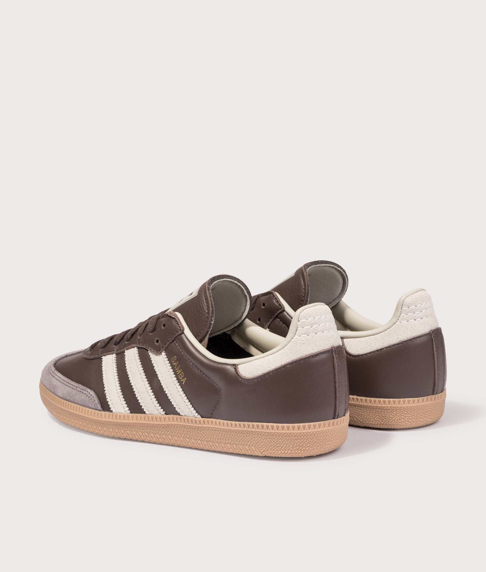 Samba OG Trainers. Shot by EQVVS. Back shot.