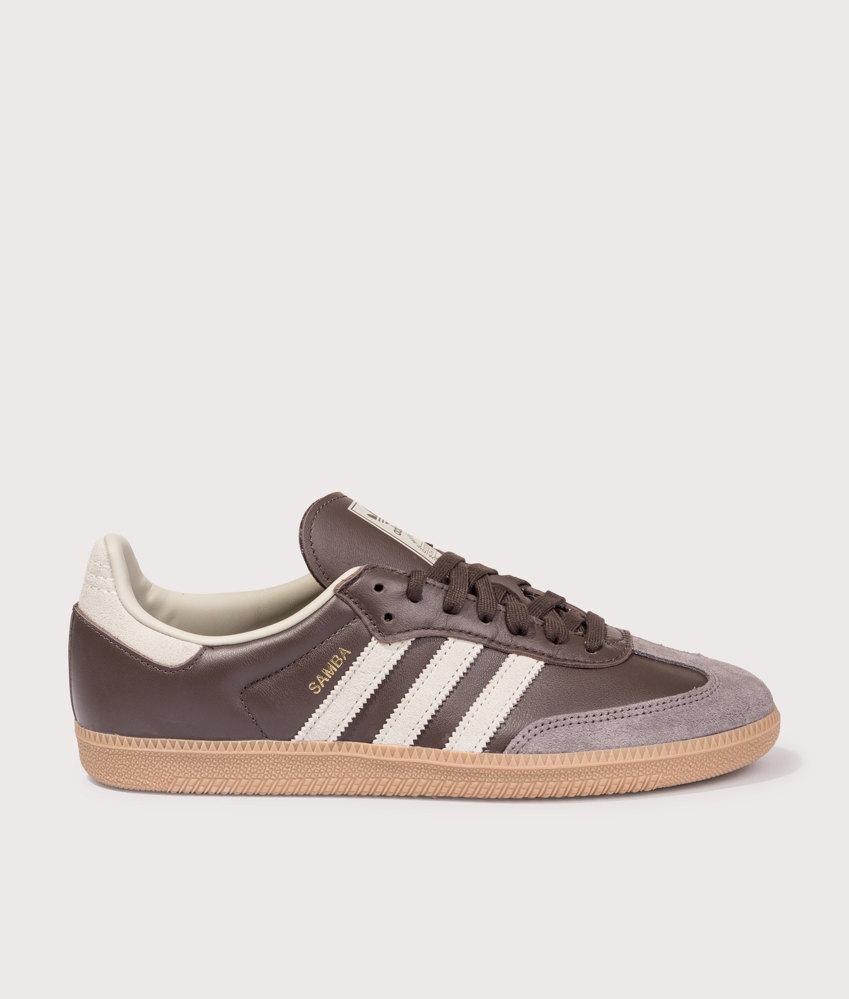 Samba OG Trainers. Shot by EQVVS. Side shot.