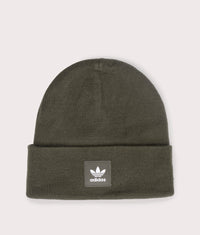 Adicolor Cuff Beanie: IY7030 Shadow Olive 