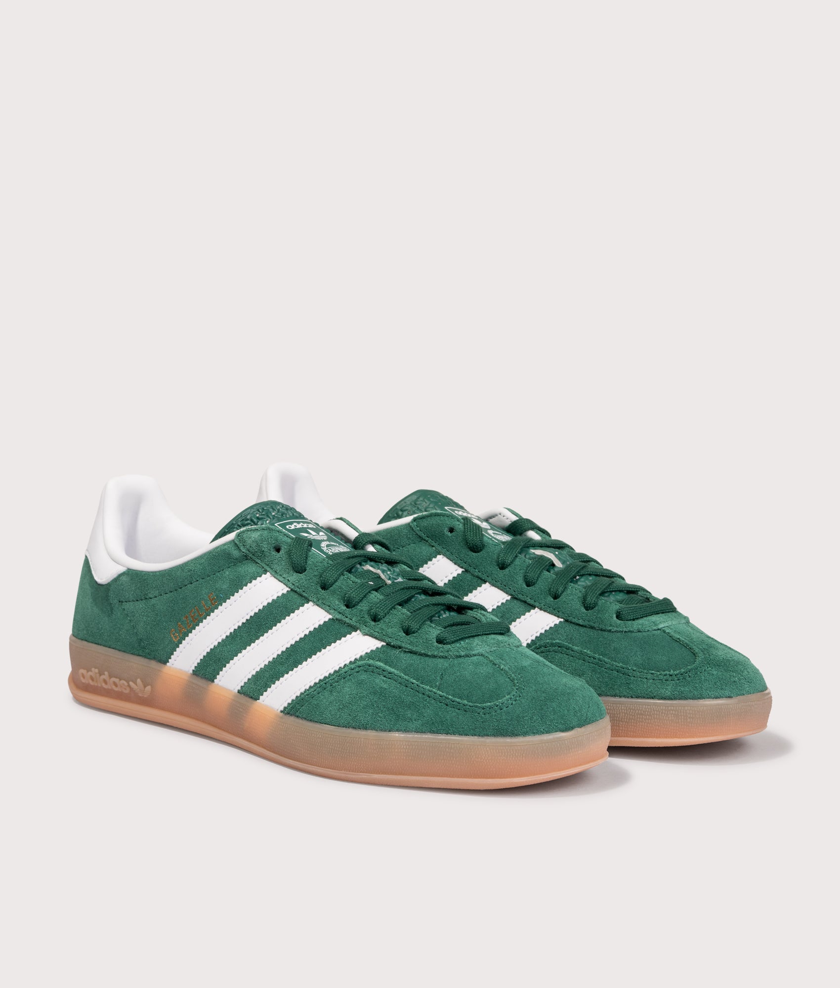 Gazelle Indoor Trainers in Collegiate Green | adidas Originals