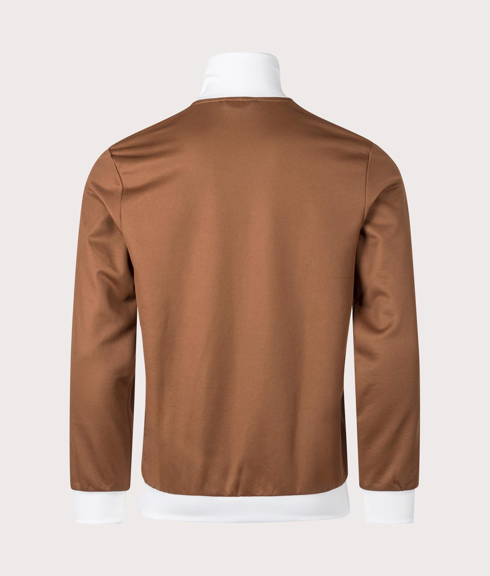 adidas Originals Classic Track Top in Preloved Brown at EQVVS. Back Shot. 