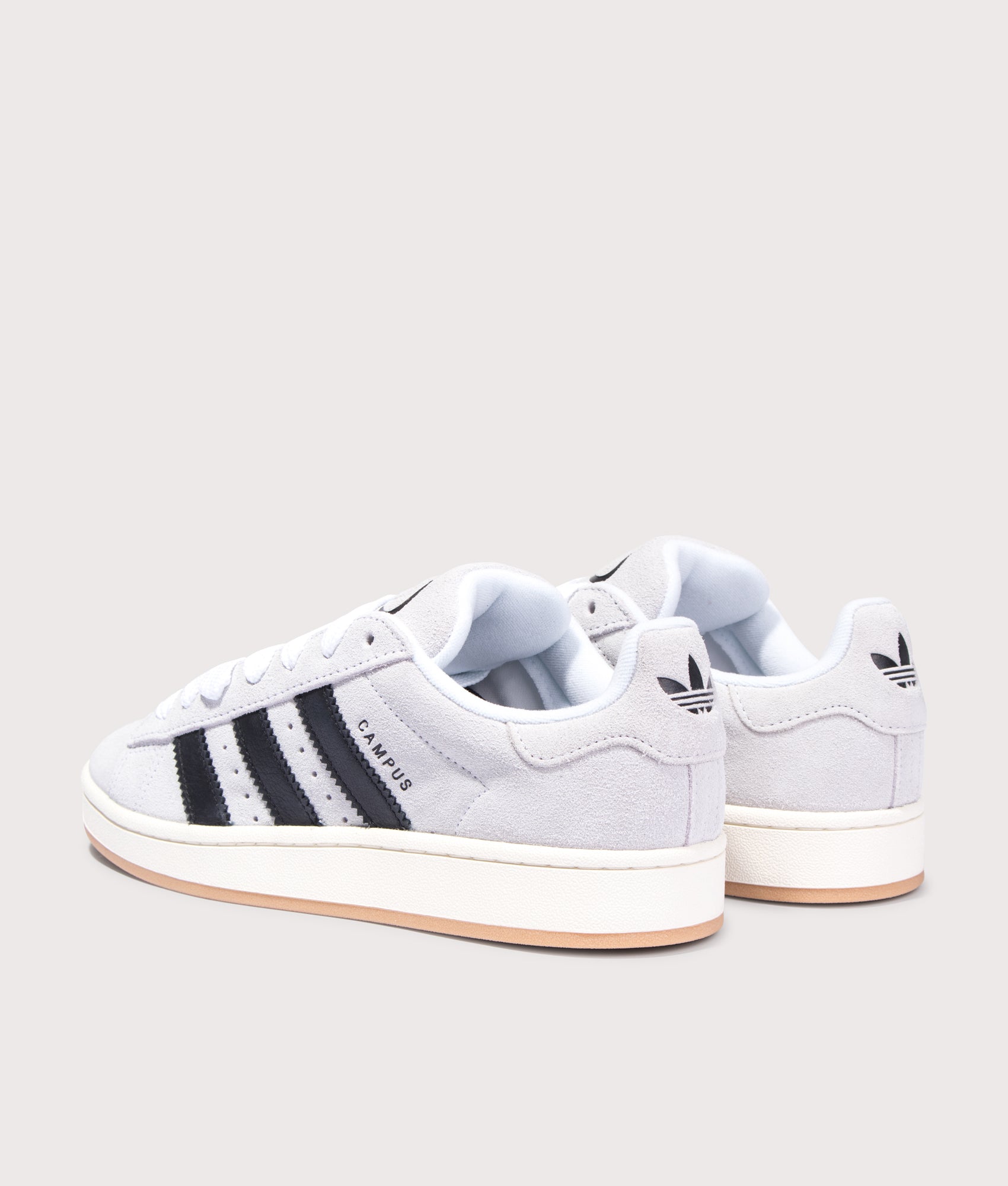 Campus 00s Trainers. Shot by EQVVS. Back angled shot.