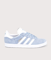 Gazelle Trainers: JR6283 Tactile Blue/Footwear White/Gold Metallic 
