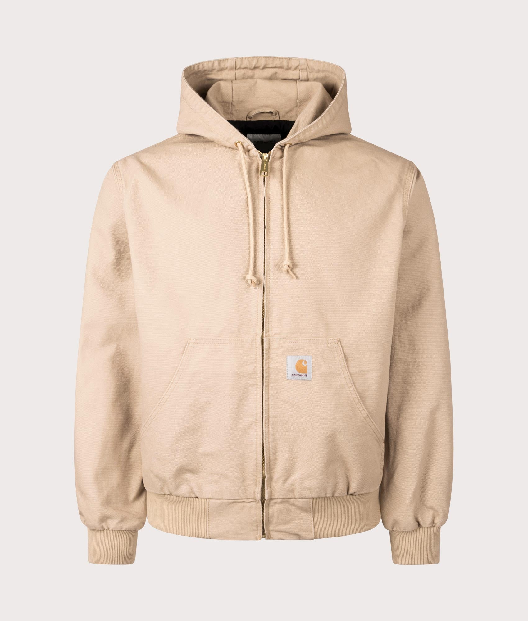 Carhartt WIP OG Active Jacket in Dusty H Brown at EQVVS Menswear Front Shot