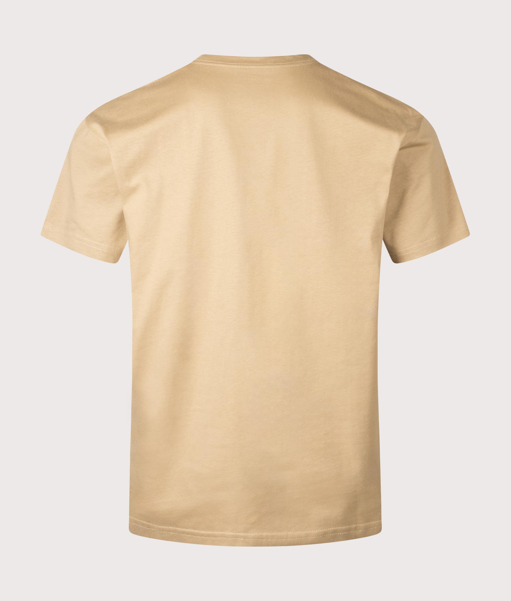 Carhartt WIP Relaxed Fit Chase T-Shirt in Dusty H Brown. Back Shot at EQVVS