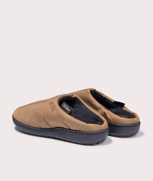 Carharrt WIP Cordura® Slippers In Hamilton Brown At EQVVS Menswear Back shot at EQVVS