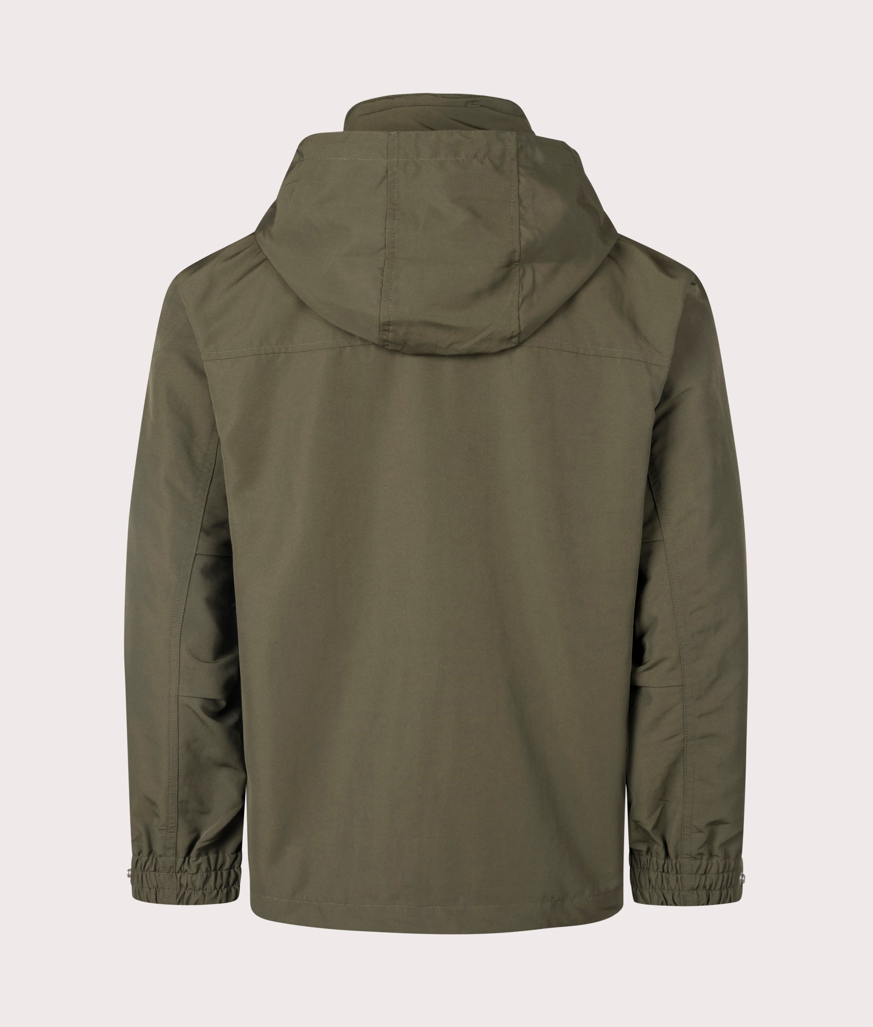 Carhartt WIP Irwin Jacket in Turtle at EQVVS. Back shot. 