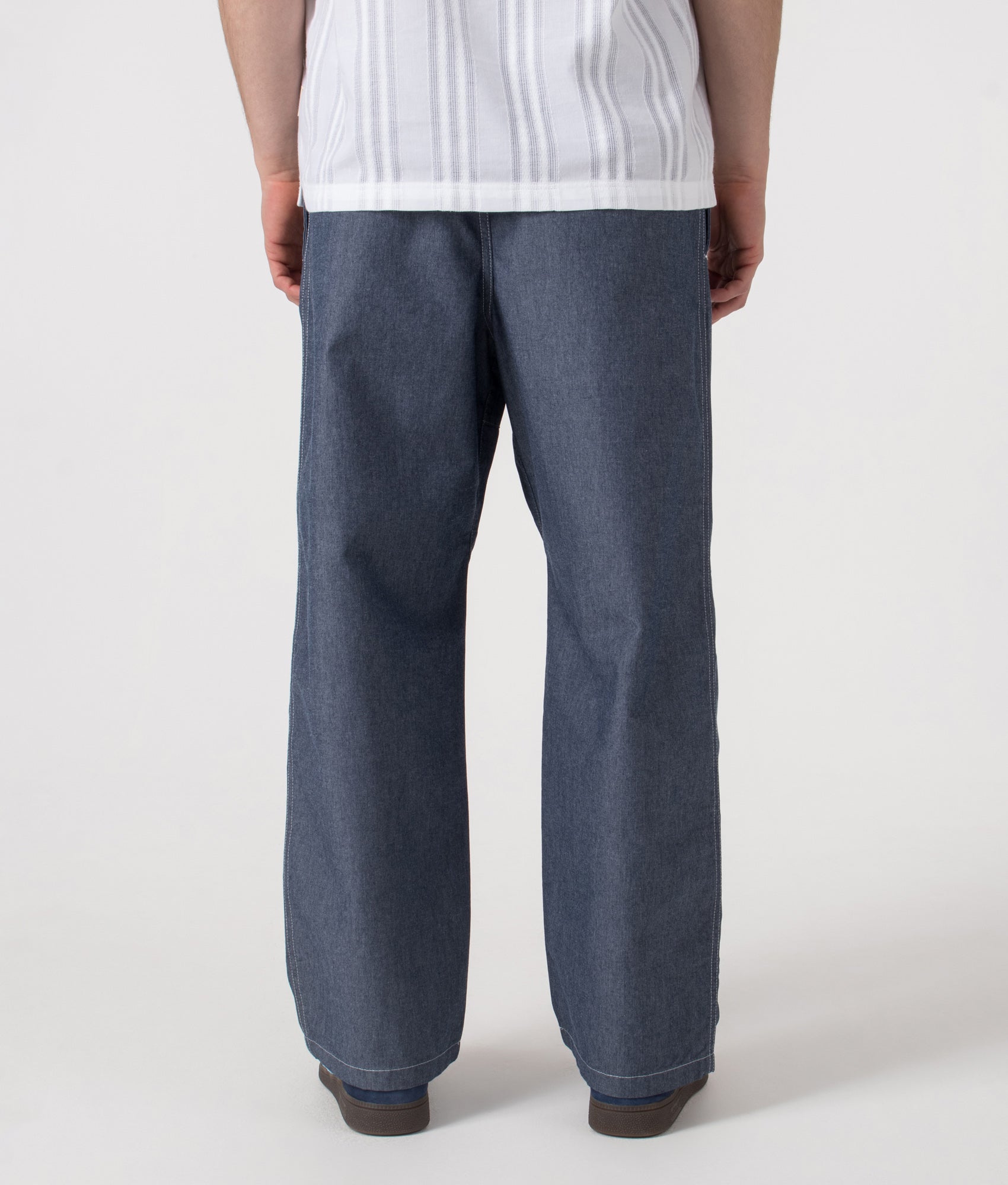 Relaxed Fit Blake Pants. Shot by EQVVS. Back shot.