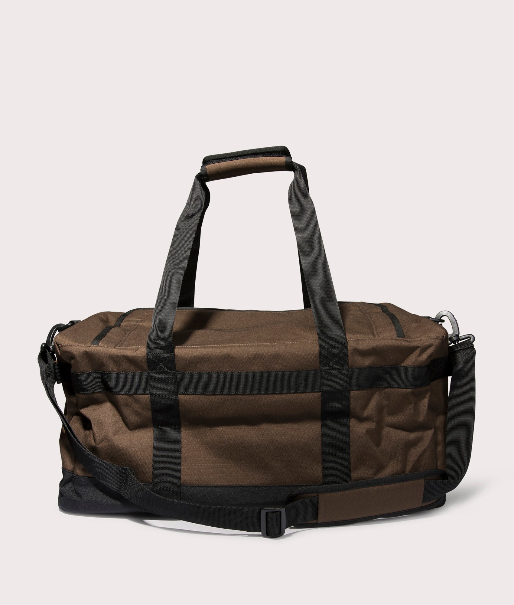 Carhartt WIP Jack Duffle Bag in Liberica Brown at EQVVS menswear Back shot