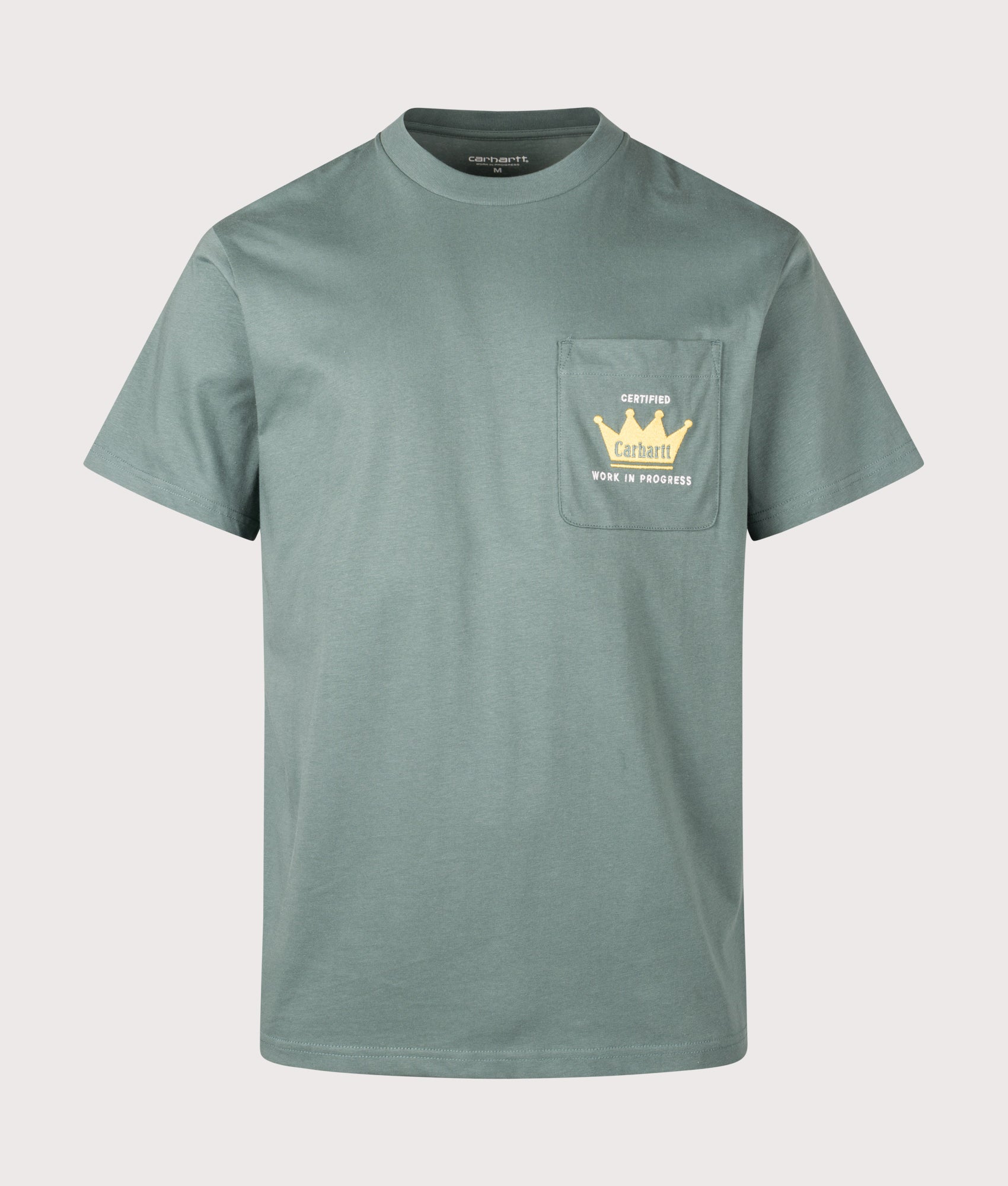 Relaxed Fit Crown Pocket T-Shirt. Shot by EQVVS. Front shot.