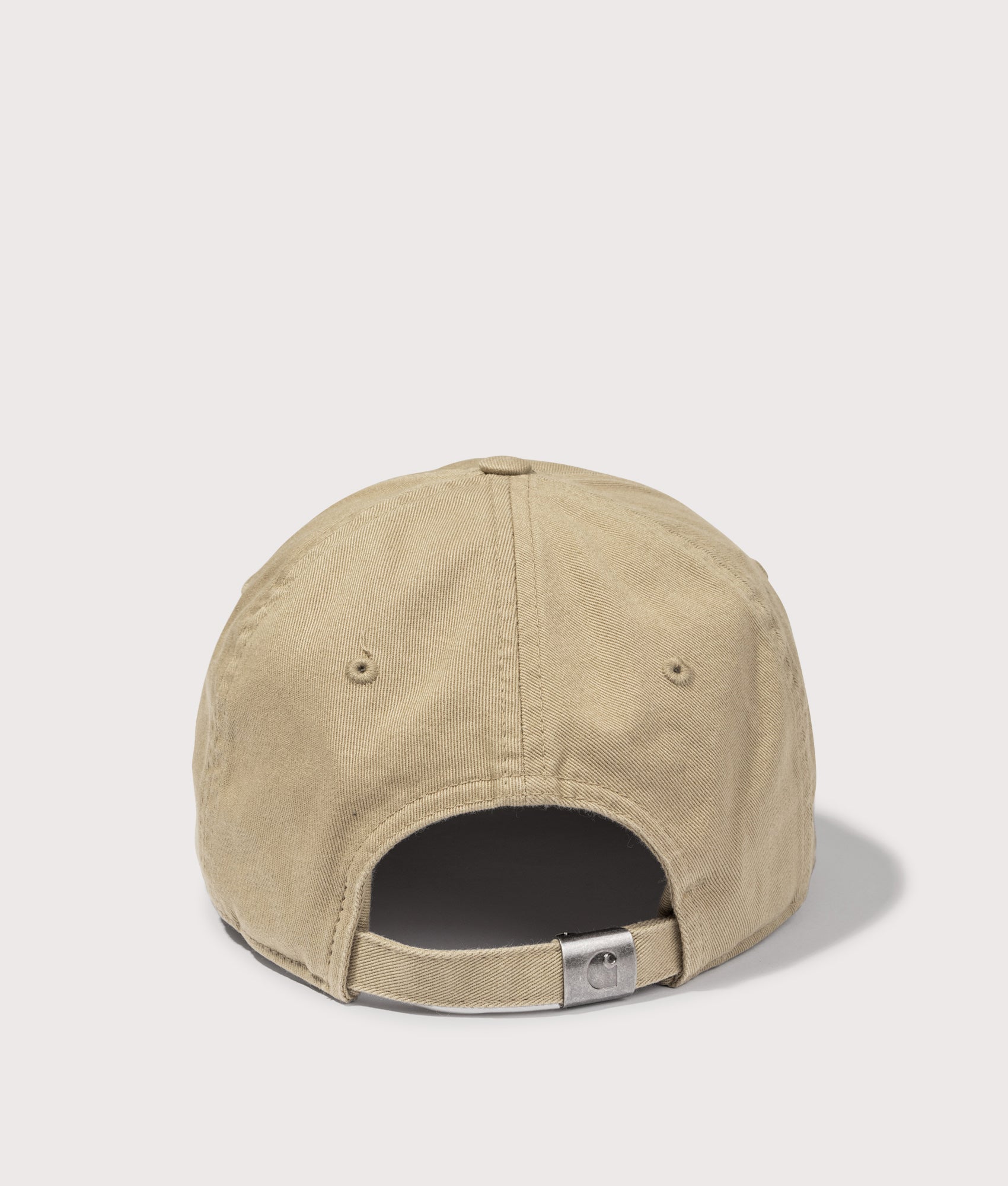 Madison Logo Cap in Leather/White | Carhartt WIP | EQVVS | Back shot 
