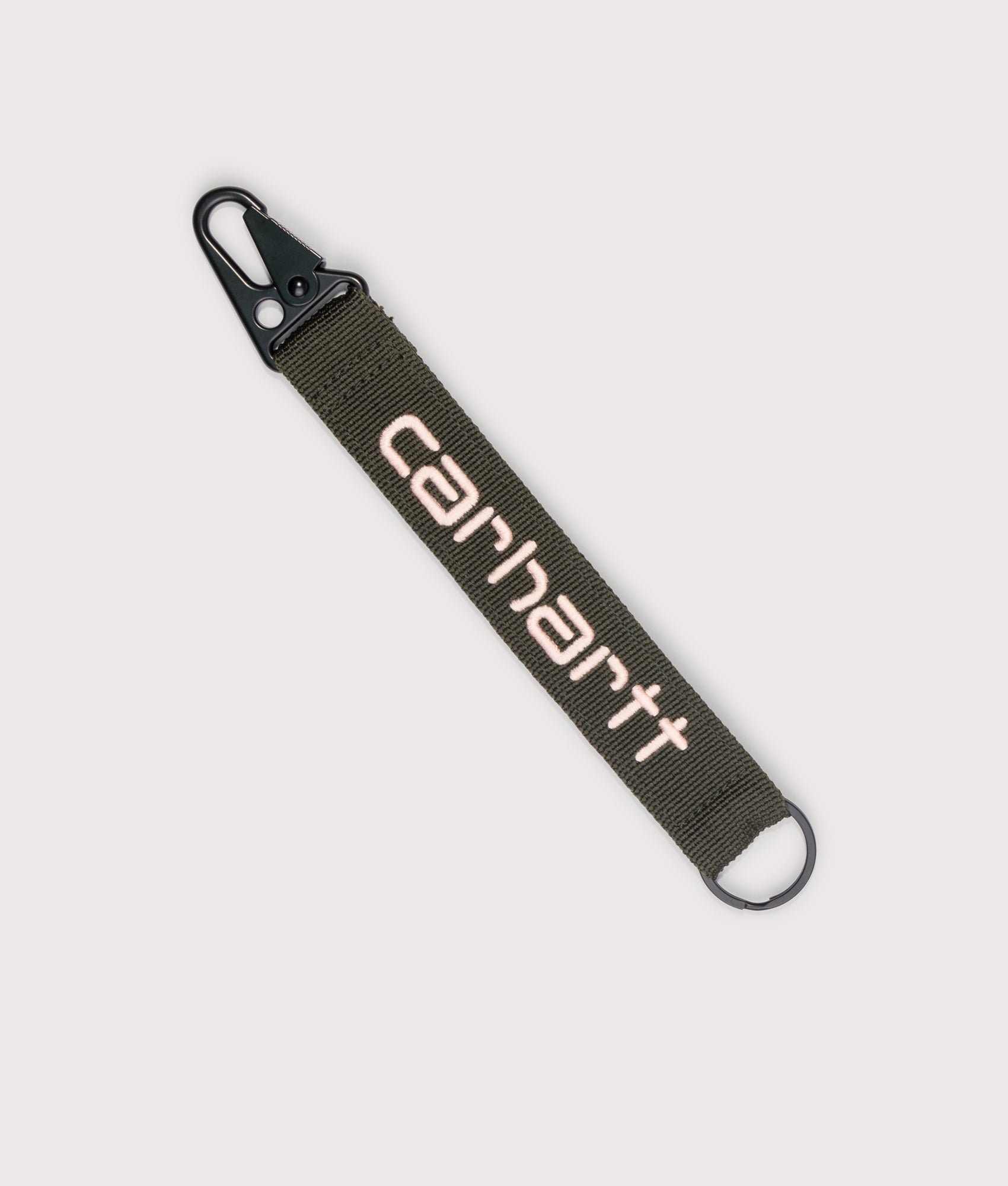 Jaden Keyholder in Turtle/Air Pink | Carhartt WIP | EQVVS | Front shot 