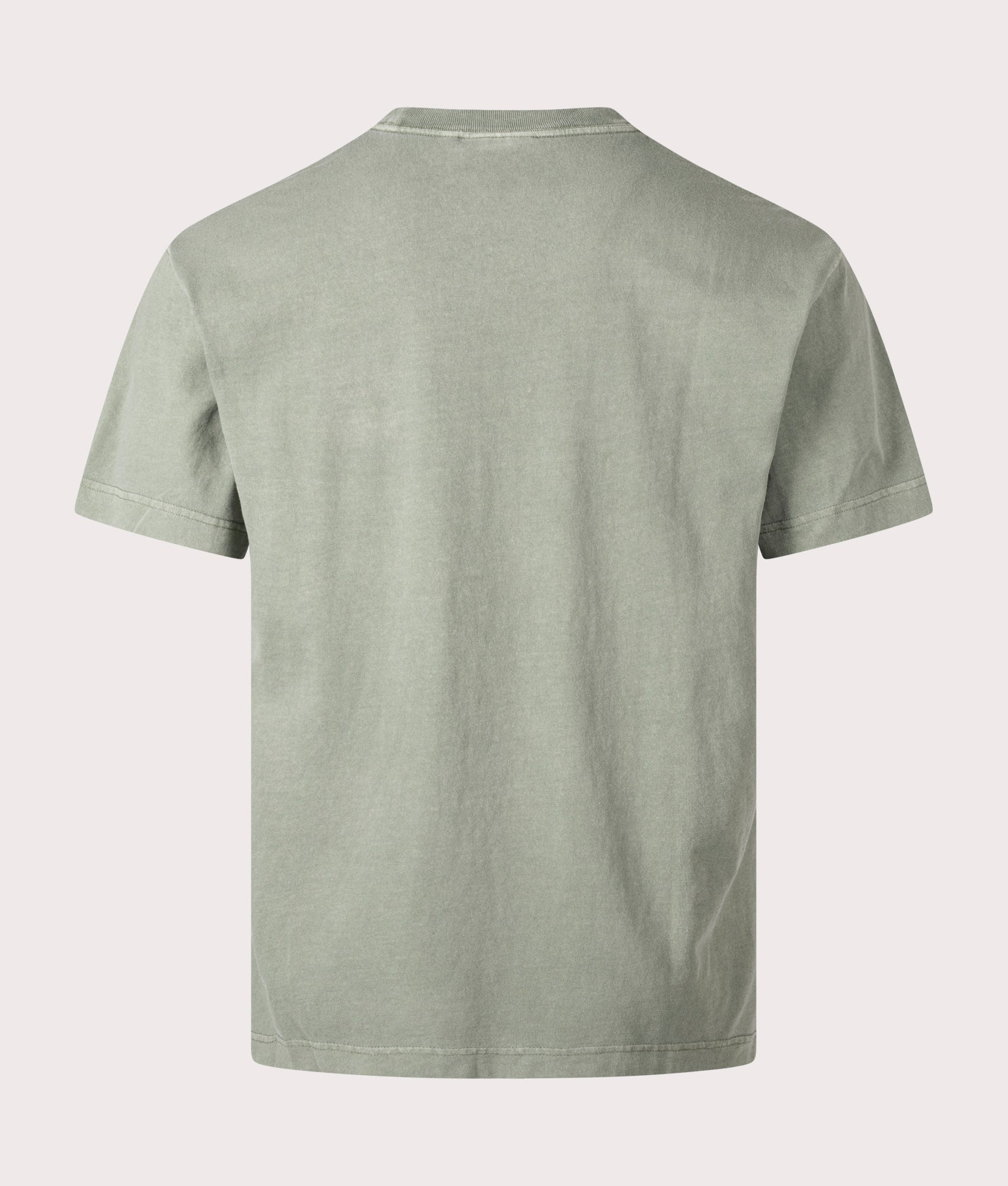 Carhartt WIP Relaxed Fit Nelson T-Shirt in Park, 100% Cotton at EQVVS. Back shot. 