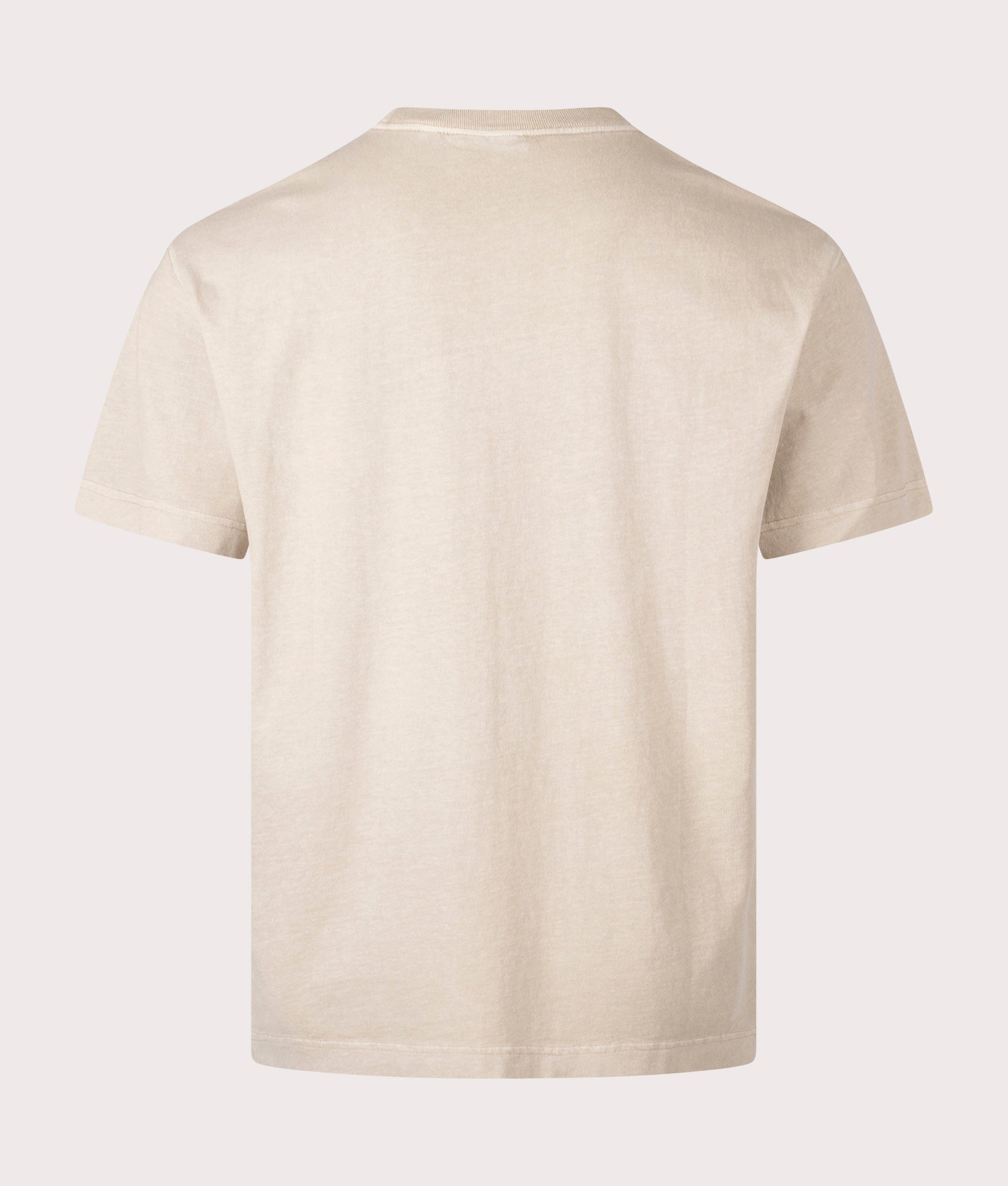Carhartt WIP Relaxed Fit Nelson T-Shirt in Fleur De Sel, 100% Cotton at EQVVS. Back shot.