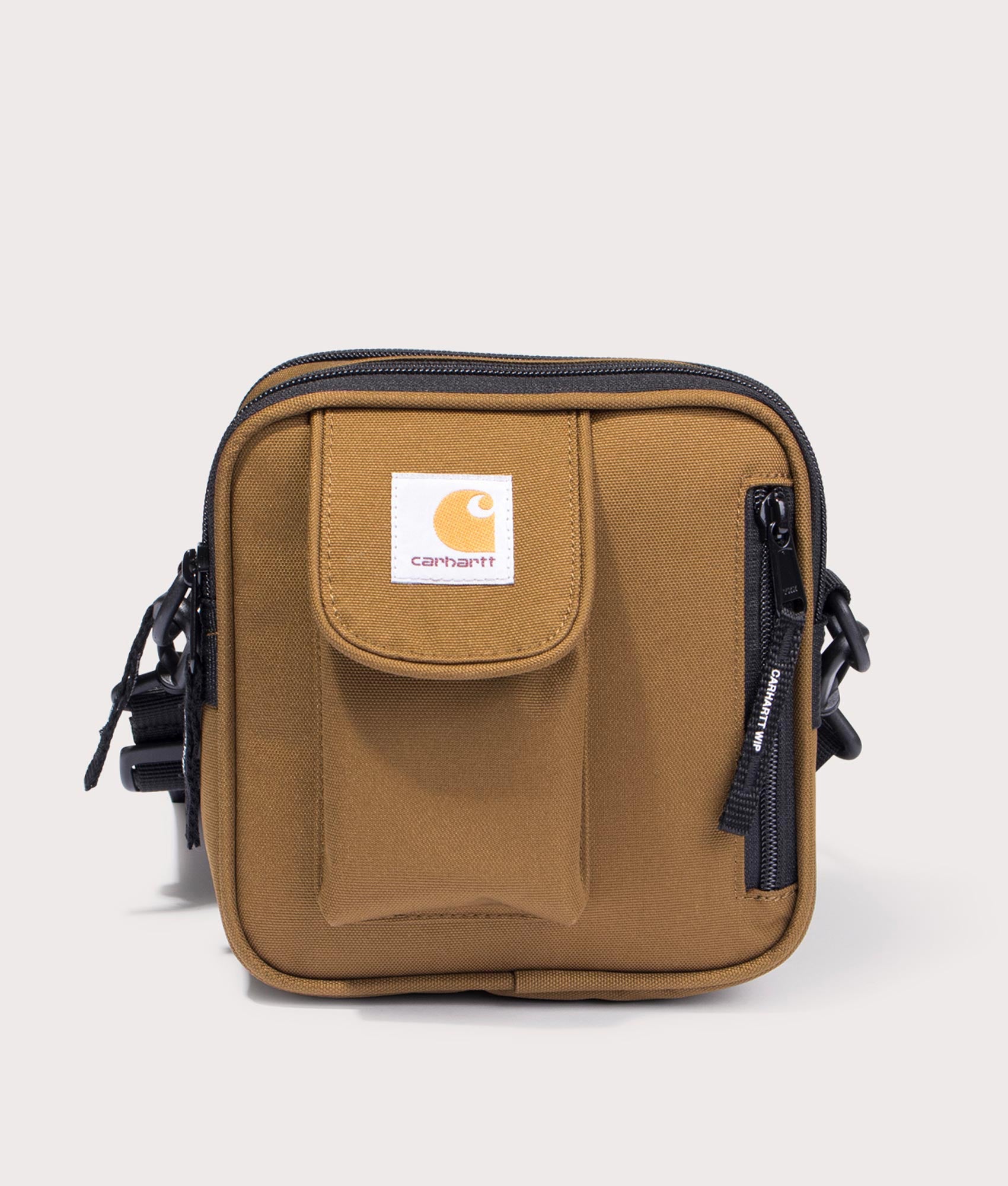 Small Essential Bag in Hamilton Brown | Carhartt WIP | EQVVS | Front shot 