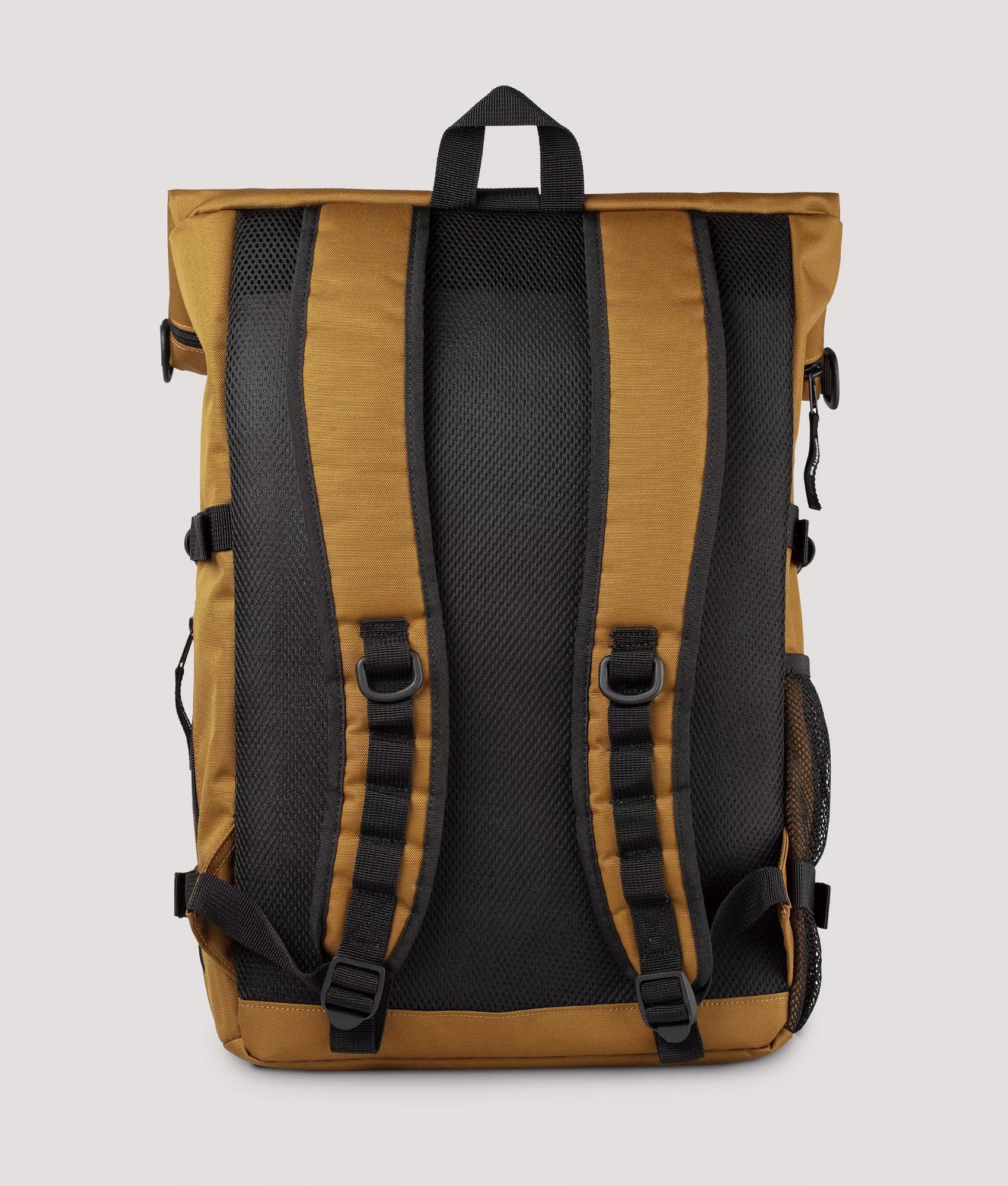 Carhartt WIP Philis Backpack in Hamilton Brown at EQVVS Menswear. Back shot.