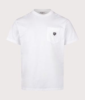 Pocket Heart T-Shirt. Shot by EQVVS. Front shot.