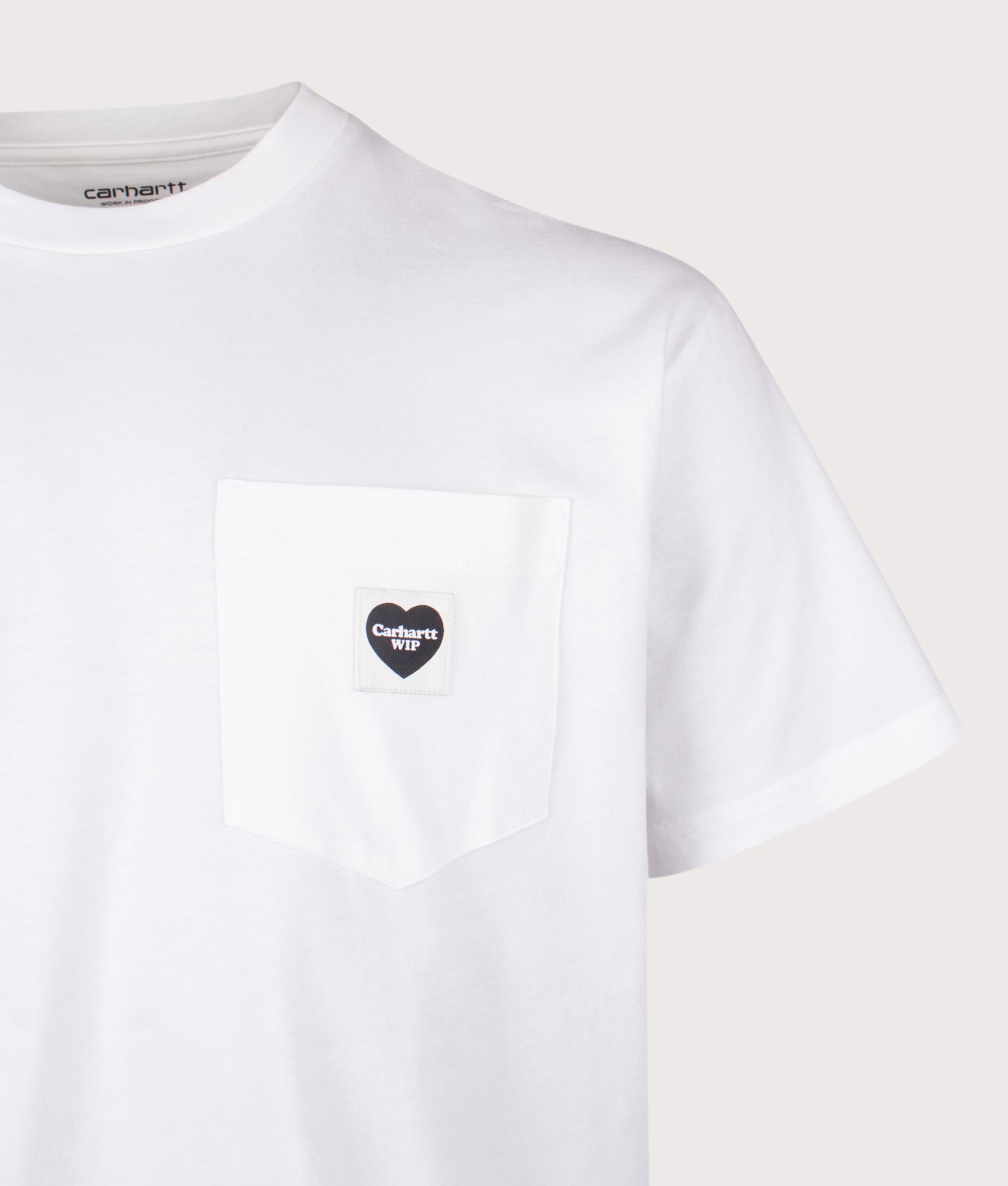 Pocket Heart T-Shirt. Shot by EQVVS. Detail shot.