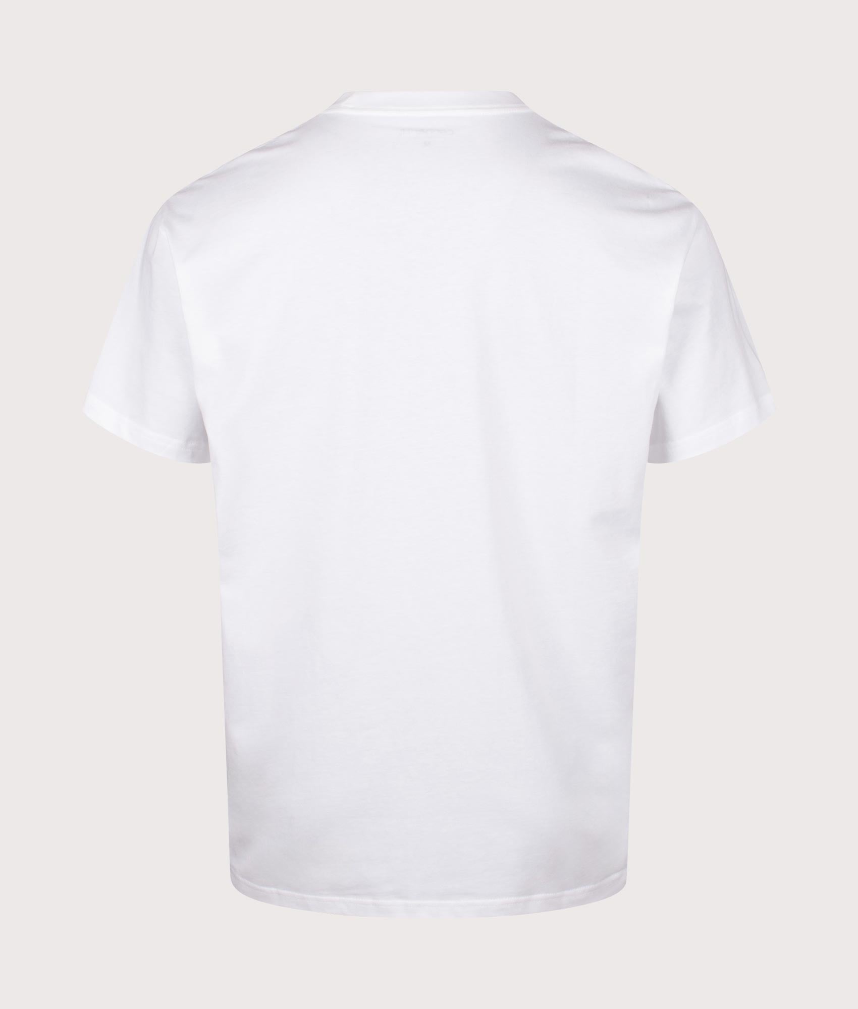 Pocket Heart T-Shirt. Shot by EQVVS. Back shot.