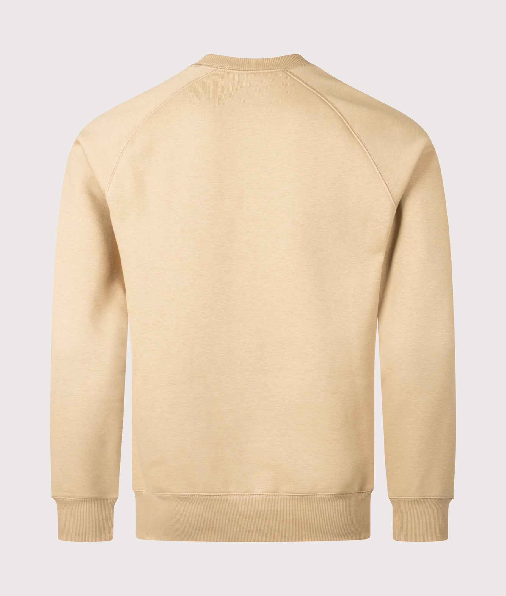 Carhartt WIP Chase Sweatshirt in Dusty H Brown. EQVVS Back Shot.
