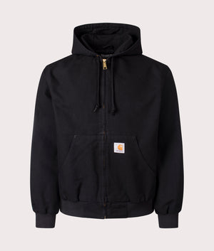 Carhartt WIP OG Active Jacket in Black at EQVVS Menswear Front Shot