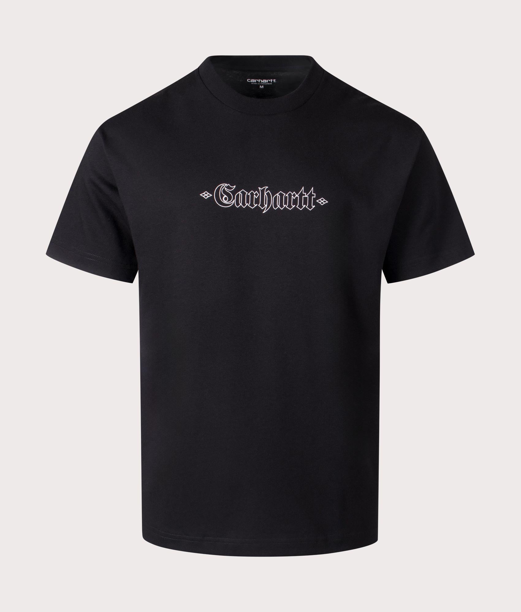 Carhartt WIP Relaxed Fit Greatest Hits T-Shirt in Black/White at EQVVS Menswear Front Shot