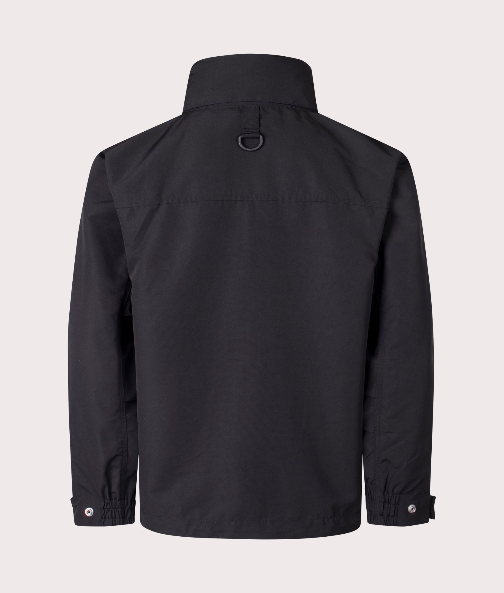 Carhartt WIP Irwin Jacket in Black at EQVVS. Back shot. 