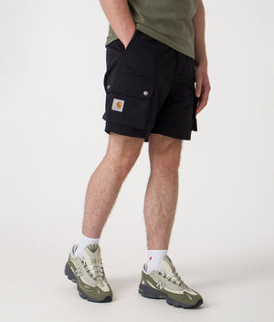 Regular Fit Irwin Shorts. Shot by EQVVS. Side shot.